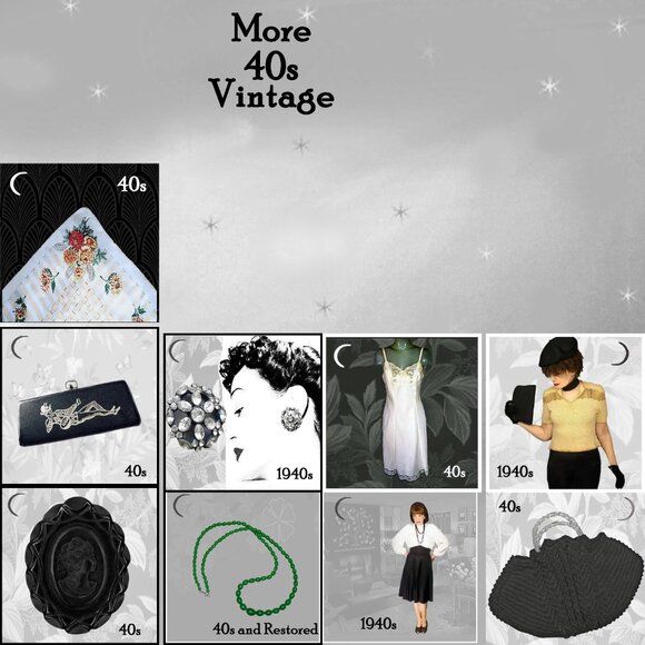 Vintage Satin Slip With Alencon Lace, VFG Retro 40s Pinup Lingerie - Picture 8 of 11